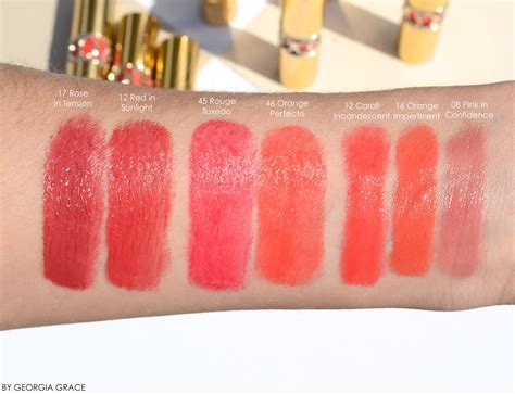 ysl rouge volupte shine swatches 6|YSL rouge volupte shine 15.